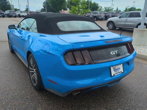 Grabber Blue 2017 Ford Mustang GT Premium