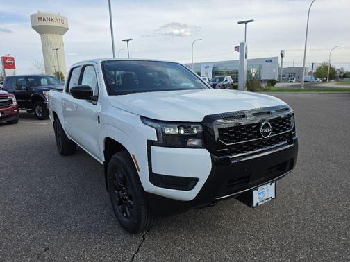 Glacier White 2026 Nissan Frontier SV