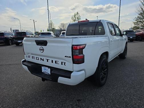 Glacier White 2026 Nissan Frontier SV