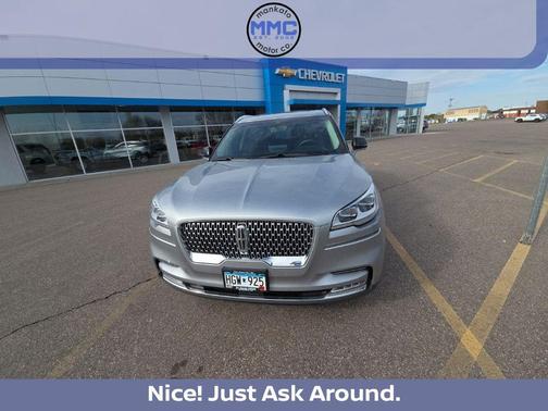 Silver Radiance Metallic 2020 Lincoln Aviator Reserve AWD