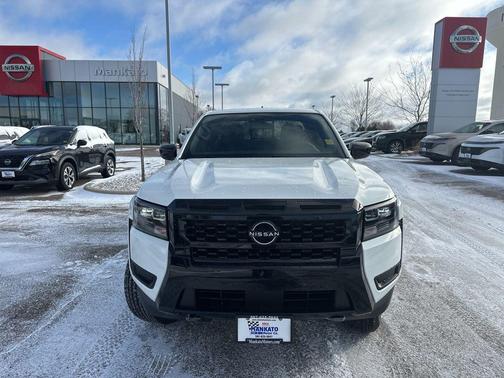 Glacier White 2026 Nissan Frontier SV