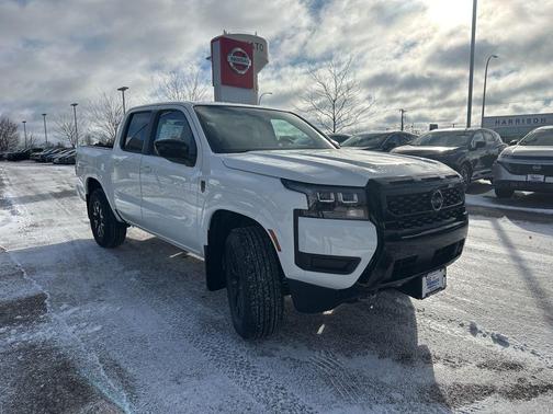 Glacier White 2026 Nissan Frontier SV