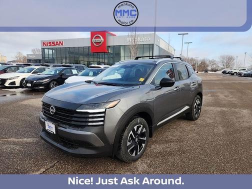 Gun Metallic 2026 Nissan Kicks SV