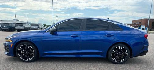 Sapphire Blue 2022 Kia K5 GT-Line
