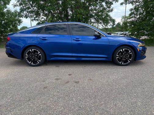 Sapphire Blue 2022 Kia K5 GT-Line