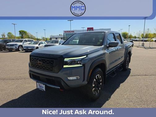 Boulder Gray 2023 Nissan Frontier PRO-4X