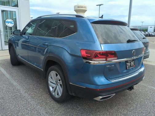 Pacific Blue Metallic 2021 Volkswagen Atlas 3.6L SEL