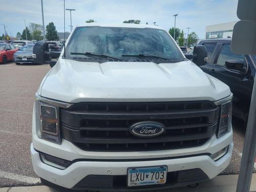 Star White Metallic Tri-Coat 2023 Ford F-150 Lariat