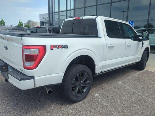 Star White Metallic Tri-Coat 2023 Ford F-150 Lariat