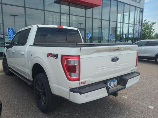 Star White Metallic Tri-Coat 2023 Ford F-150 Lariat