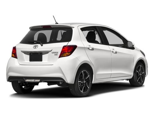 Super White 2017 Toyota Yaris L