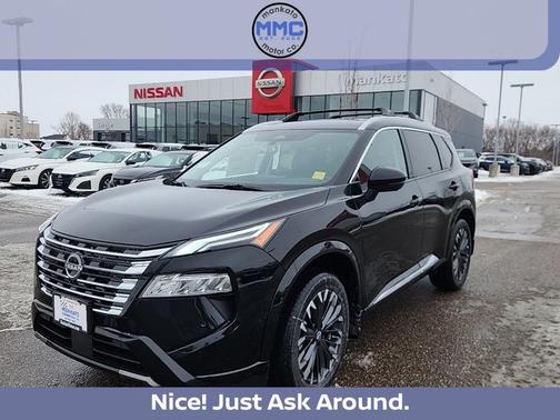 Super Black 2026 Nissan Rogue Platinum