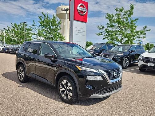 Super Black 2023 Nissan Rogue SV