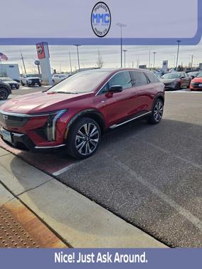 Red Metallic 2025 Cadillac OPTIQ Luxury 2