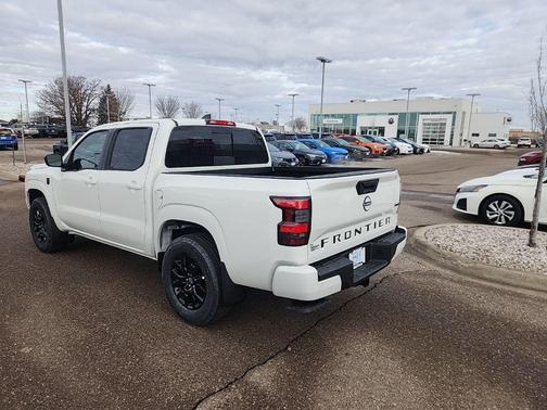 Glacier White 2026 Nissan Frontier SV