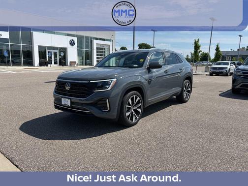 pure gray 2026 Volkswagen Atlas Cross Sport 2.0T SEL Premium