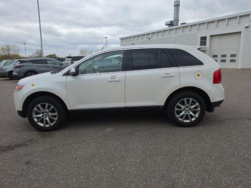 White Platinum Tri-Coat Metallic 2013 Ford Edge Limited