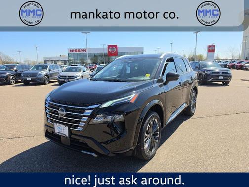 Super Black 2026 Nissan Rogue Platinum
