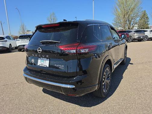 Super Black 2026 Nissan Rogue Platinum