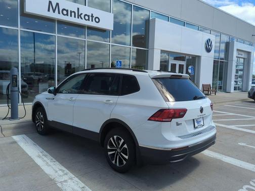 Pure White 2023 Volkswagen Tiguan 2.0T S 4MOTION