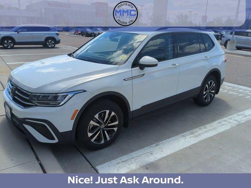 Pure White 2023 Volkswagen Tiguan 2.0T S 4MOTION