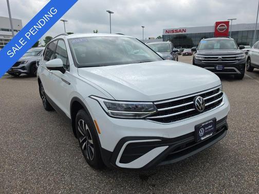 Pure White 2023 Volkswagen Tiguan 2.0T S 4MOTION