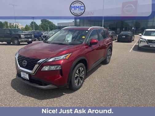 Scarlet Ember Tintcoat 2022 Nissan Rogue SV