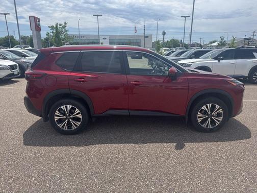 Scarlet Ember Tintcoat 2022 Nissan Rogue SV