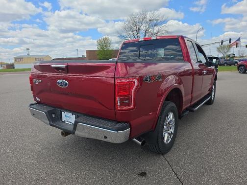 Ruby Red Metallic 2017 Ford F-150 Lariat
