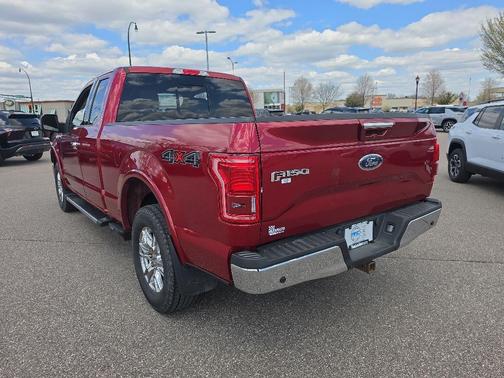 Ruby Red Metallic 2017 Ford F-150 Lariat