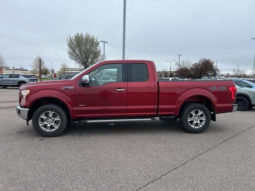 Ruby Red Metallic 2017 Ford F-150 Lariat