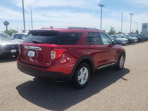 Red Metallic 2020 Ford Explorer XLT