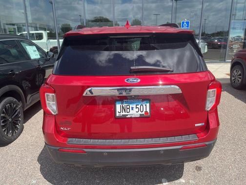 Red Metallic 2020 Ford Explorer XLT