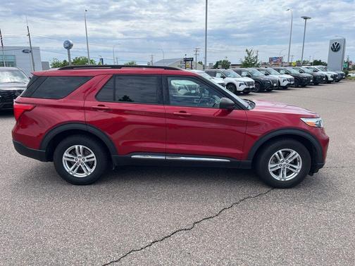 Red Metallic 2020 Ford Explorer XLT