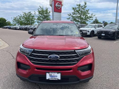 Red Metallic 2020 Ford Explorer XLT