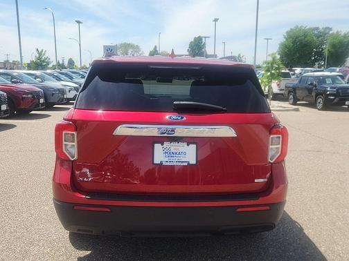 Red Metallic 2020 Ford Explorer XLT