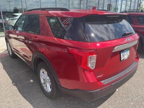 Red Metallic 2020 Ford Explorer XLT