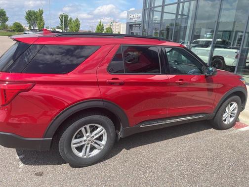 Red Metallic 2020 Ford Explorer XLT