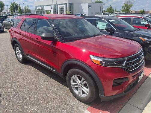 Red Metallic 2020 Ford Explorer XLT