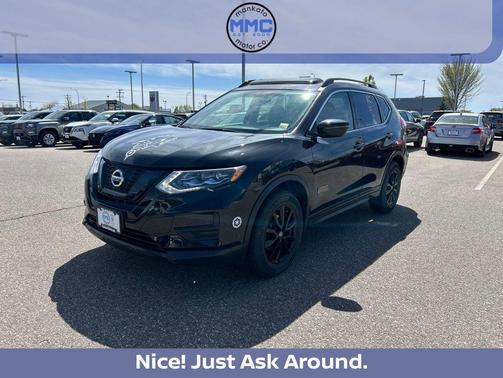Magnetic Black 2017 Nissan Rogue SV