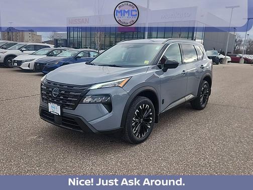 Boulder Gray 2026 Nissan Rogue Dark Armor