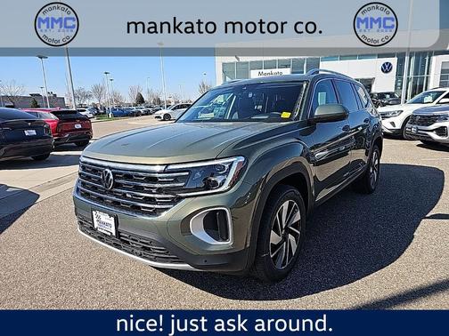 Green 2026 Volkswagen Atlas 2.0T SEL