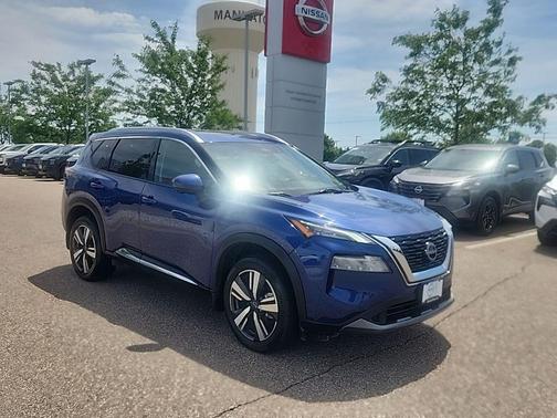 Caspian Blue Metallic 2023 Nissan Rogue SL