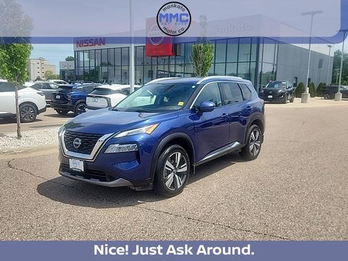Caspian Blue Metallic 2023 Nissan Rogue SL