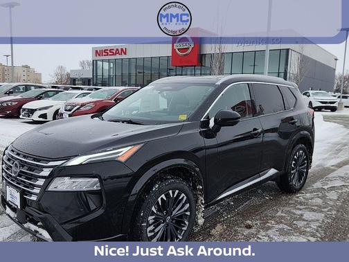 Super Black 2026 Nissan Rogue Platinum