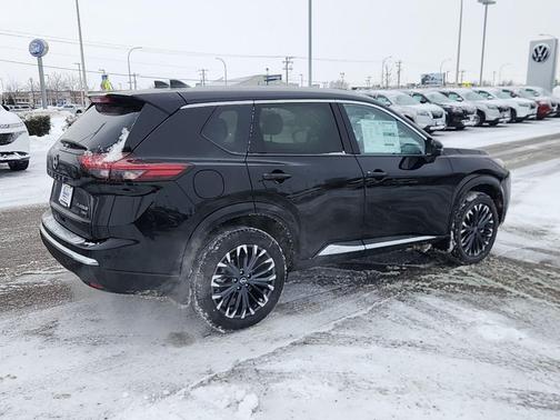 Super Black 2026 Nissan Rogue Platinum