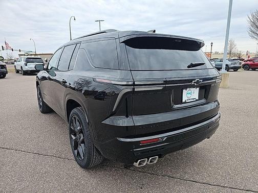 Black 2026 Chevrolet Traverse RS