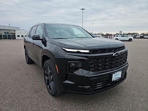 Black 2026 Chevrolet Traverse RS