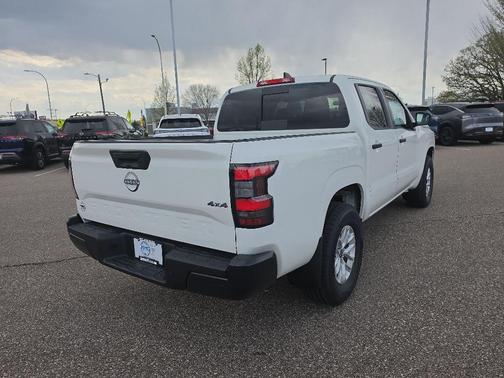 Glacier White 2026 Nissan Frontier S