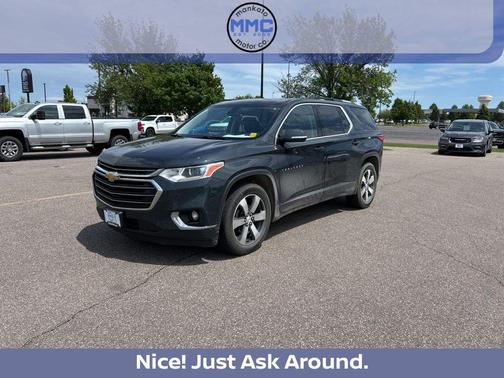 Graphite Metallic 2018 Chevrolet Traverse LT Leather